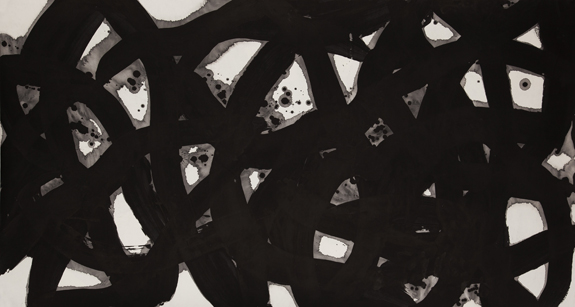 Wang Dongling 王冬龄 Benevolence And Good Fortune 元吉 13 Ink On Paper 纸本水墨96 X 180 Cm 37 4 5 X 70 9 10 In Copy Pearl Lam Galleries