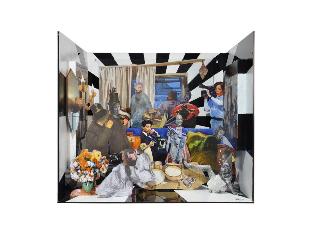 BEHOLDING BLACK MIRRORS: A Solo Exhibition by Keabetswe Seema